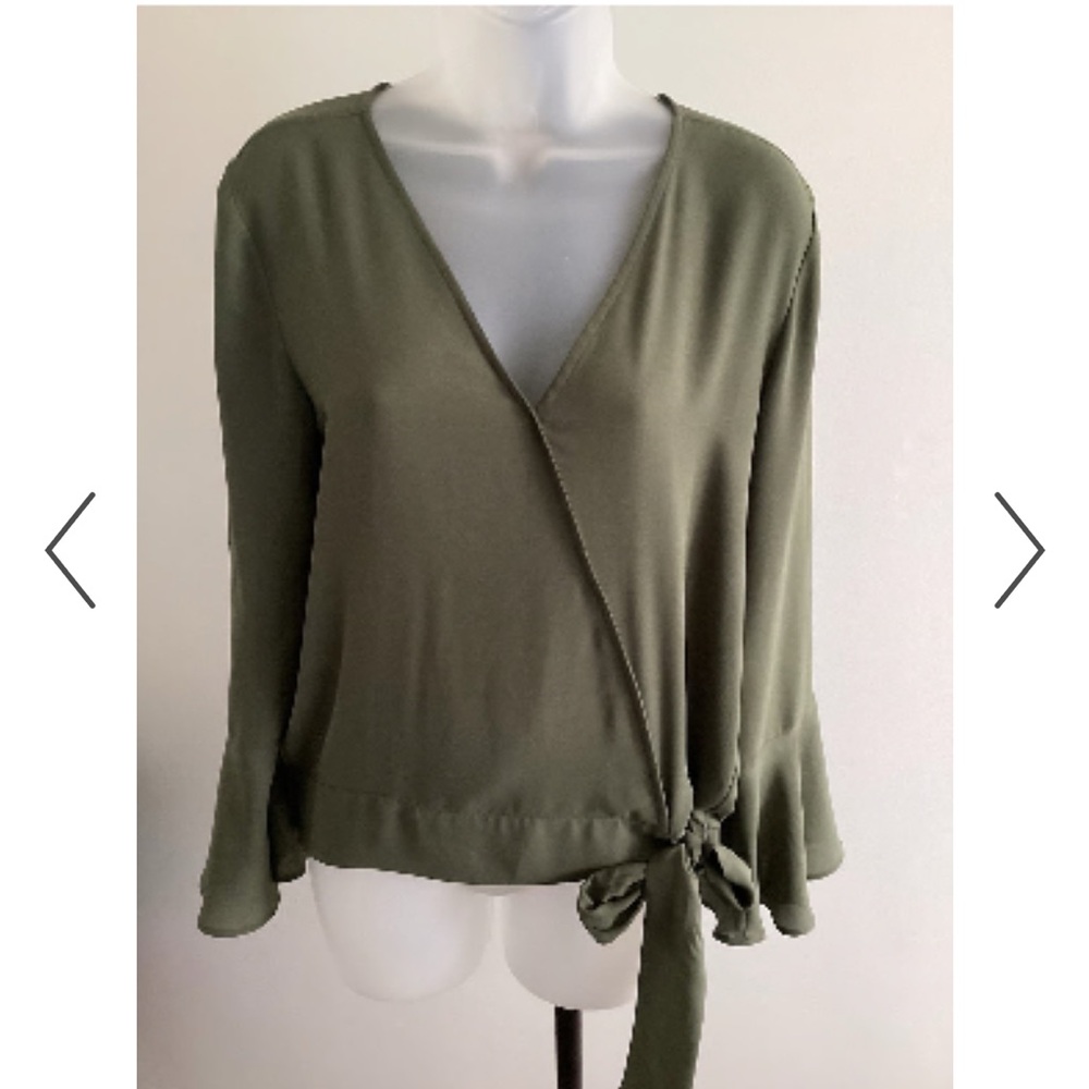 LOFT wrap top